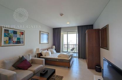 Apartment - Studio - 1 Bathroom for rent in Viva West - Viva Bahriyah - The Pearl Island - Doha