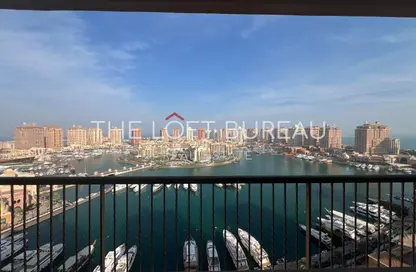 Apartment - 3 Bedrooms - 5 Bathrooms for rent in West Porto Drive - Porto Arabia - The Pearl Island - Doha