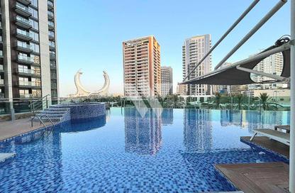 Apartment - 2 - 3 for rent in Lusail Marina Heights - Marina District - Lusail
