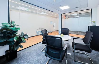 Office Space - Studio - 4 Bathrooms for rent in Al Jazeera Tower - West Bay - West Bay - Doha