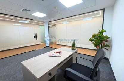 Office Space - Studio - 4 Bathrooms for rent in Al Jazeera Tower - West Bay - West Bay - Doha