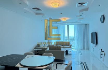 Apartment - 2 Bedrooms - 4 Bathrooms for rent in Zig Zag Tower B - Zig Zag Towers - West Bay - Doha Apartment - 2 Bedrooms - 4 Bathrooms for rent in Zig Zag Tower B - Zig Zag Towers - West Bay - Doha