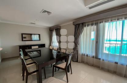 Apartment - 2 Bedrooms - 3 Bathrooms for rent in East Porto Drive - Porto Arabia - The Pearl Island - Doha