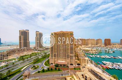Apartment - 4 Bedrooms - 5 Bathrooms for rent in West Porto Drive - Porto Arabia - The Pearl Island - Doha