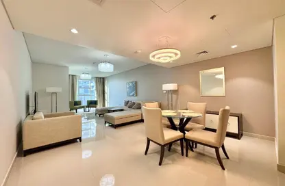 Apartment - 2 Bedrooms - 3 Bathrooms for rent in Burj DAMAC Marina - Marina District - Lusail