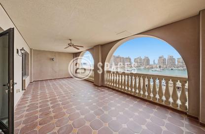 Apartment - 1 Bedroom - 2 Bathrooms for rent in East Porto Drive - Porto Arabia - The Pearl Island - Doha