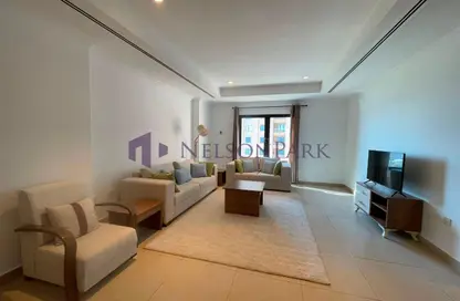 Apartment - 1 Bedroom - 2 Bathrooms for rent in East Porto Drive - Porto Arabia - The Pearl Island - Doha Apartment - 1 Bedroom - 2 Bathrooms for rent in East Porto Drive - Porto Arabia - The Pearl Island - Doha