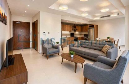 Apartment - 1 Bedroom - 2 Bathrooms for rent in Lusail Marina Heights - Marina District - Lusail Apartment - 1 Bedroom - 2 Bathrooms for rent in Lusail Marina Heights - Marina District - Lusail