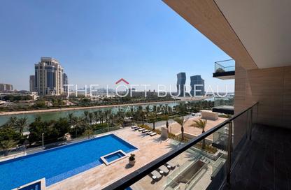Apartment - 3 - 5 for rent in Lusail Marina Heights - Marina District - Lusail