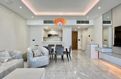 Apartment - 2 Bedrooms - 3 Bathrooms for rent in Lusail Marina Heights - Marina District - Lusail