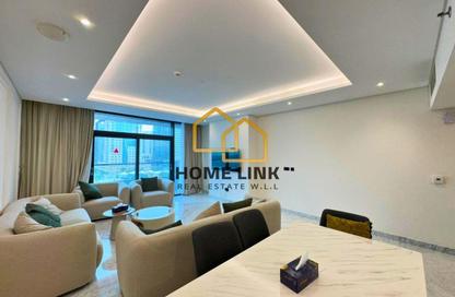 Apartment - 2 Bedrooms - 2 Bathrooms for rent in Marina Residences 195 - Marina District - Lusail