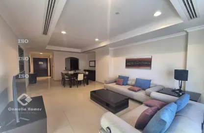 شقة - غرفة نوم - 2 حمامات للايجار في طريق بورتو الشرقي - بورتو أرابيا - جزيرة اللؤلؤة - الدوحة