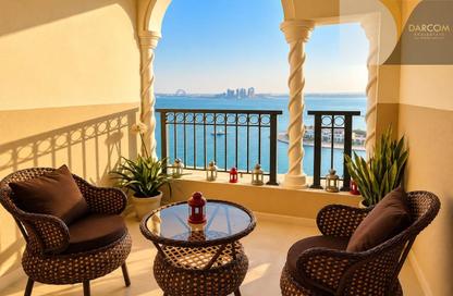 Apartment - Studio - 1 for rent in Viva East - Viva Bahriyah - The Pearl Island - Doha