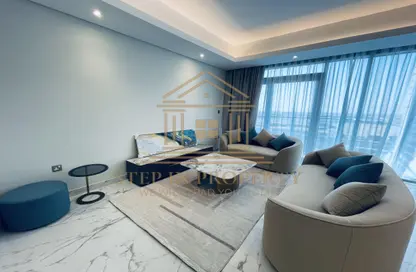 Apartment - 2 Bedrooms - 2 Bathrooms for rent in Lusail Marina Heights - Marina District - Lusail