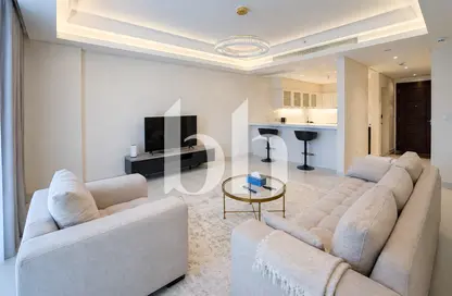 Apartment - 1 Bedroom - 2 Bathrooms for rent in Crystal Residence - Gewan Island - The Pearl Island - Doha