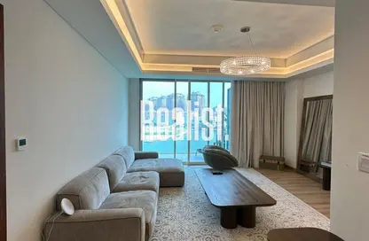 شقة - غرفة نوم - 2 حمامات للايجار في كريستال ريزيدنس - جزيرة جيوان - جزيرة اللؤلؤة - الدوحة