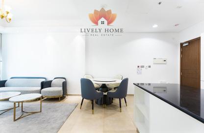 Apartment - 2 - 2 for rent in Marina Tower 21 - Marina District - Lusail