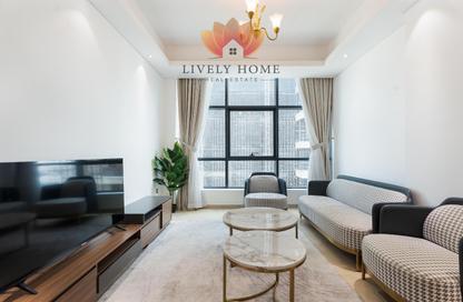 Apartment - 2 - 2 for rent in Marina Tower 21 - Marina District - Lusail