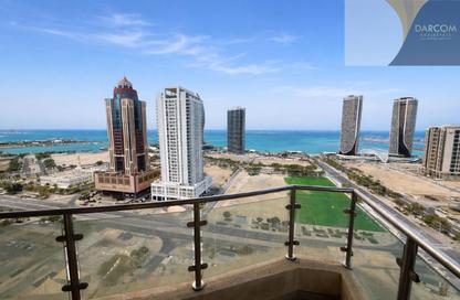 Apartment - 1 Bedroom - 2 Bathrooms for rent in Lusail Marina Heights - Marina District - Lusail