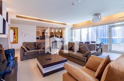Apartment - 3 Bedrooms - 4 Bathrooms for rent in West Bay Tower - West Bay - West Bay - Doha