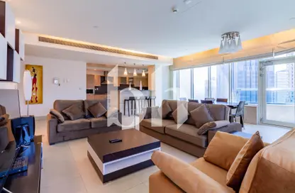 Apartment - 3 Bedrooms - 4 Bathrooms for rent in West Bay Tower - West Bay - West Bay - Doha