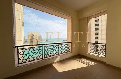 Apartment - 2 Bedrooms - 3 Bathrooms for rent in Viva West - Viva Bahriyah - The Pearl Island - Doha