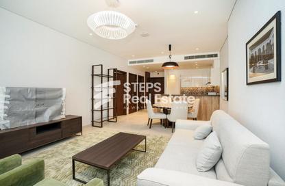 Apartment - 1 - 2 for rent in Lusail Residence - Marina District - Lusail
