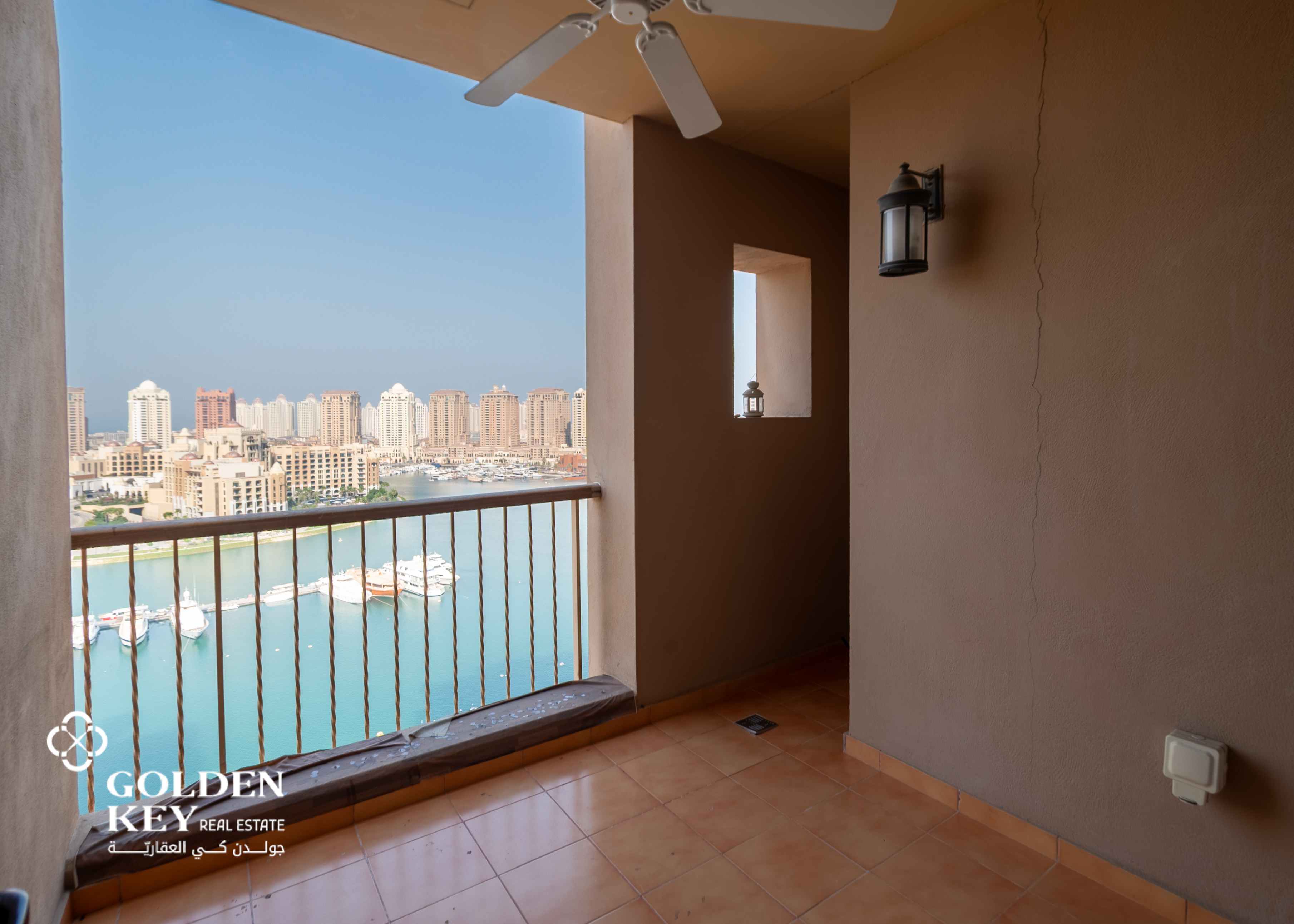 Marina View | Amazing 1BR+Balcony in Porto Arabia