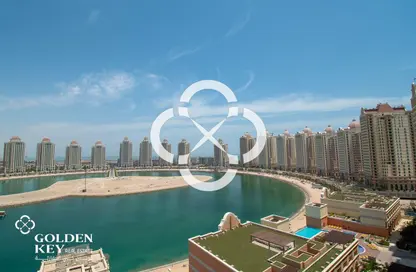 Apartment - 3 Bedrooms - 4 Bathrooms for rent in Viva East - Viva Bahriyah - The Pearl Island - Doha