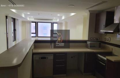 Apartment - 1 Bedroom - 1 Bathroom for rent in East Porto Drive - Porto Arabia - The Pearl Island - Doha