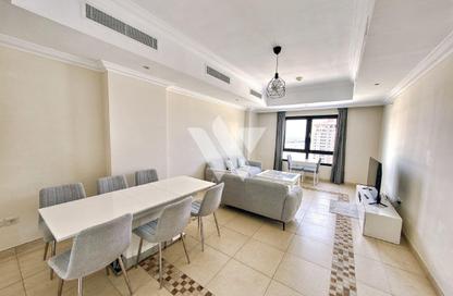 Apartment - 1 Bedroom - 2 Bathrooms for rent in East Porto Drive - Porto Arabia - The Pearl Island - Doha Apartment - 1 Bedroom - 2 Bathrooms for rent in East Porto Drive - Porto Arabia - The Pearl Island - Doha