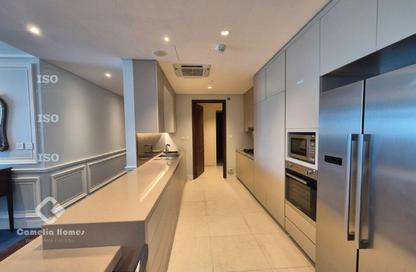 Apartment - 3 Bedrooms - 5 Bathrooms for rent in Seef Waterfront - Lusail City - Lusail