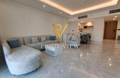 Apartment - 2 - 3 for rent in Lusail Marina Heights - Marina District - Lusail