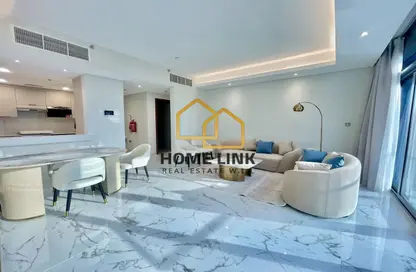 شقة - 2 غرف نوم - 2 حمامات للايجار في 195 مساكن مارينا - منطقة المارينا - الوسيل