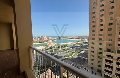Apartment - 1 Bedroom - 2 Bathrooms for rent in East Porto Drive - Porto Arabia - The Pearl Island - Doha