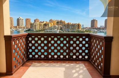 Townhouse - 2 Bedrooms - 3 Bathrooms for rent in West Porto Drive - Porto Arabia - The Pearl Island - Doha