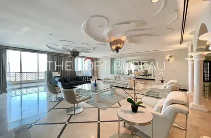 Penthouse - 7 Bedrooms for rent in Viva West - Viva Bahriyah - The Pearl Island - Doha