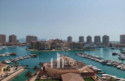 Apartment - 2 Bedrooms - 3 Bathrooms for rent in East Porto Drive - Porto Arabia - The Pearl Island - Doha