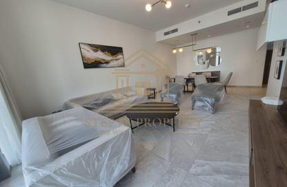 Apartment - 2 Bedrooms - 3 Bathrooms for rent in Lusail Marina Heights - Marina District - Lusail Apartment - 2 Bedrooms - 3 Bathrooms for rent in Lusail Marina Heights - Marina District - Lusail
