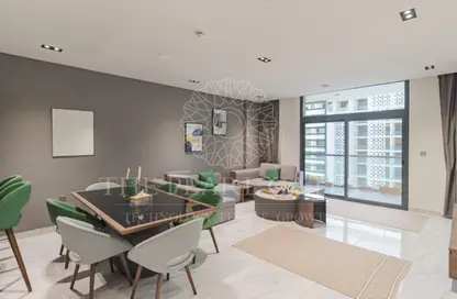 Apartment - 2 Bedrooms - 3 Bathrooms for rent in Boulevard View - Yasmeen City - Lusail