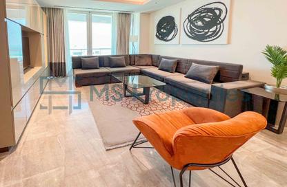 Apartment - 1 Bedroom - 2 Bathrooms for rent in Lusail Marina Heights - Marina District - Lusail