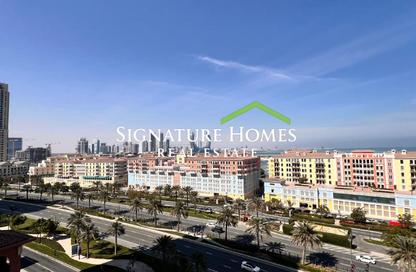 Apartment - 1 Bedroom - 2 Bathrooms for rent in Tower 13 - Porto Arabia - The Pearl Island - Doha