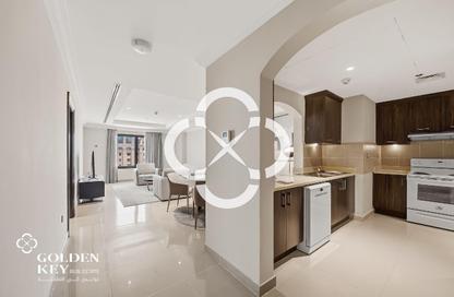 Apartment - 1 Bedroom - 2 Bathrooms for rent in West Porto Drive - Porto Arabia - The Pearl Island - Doha