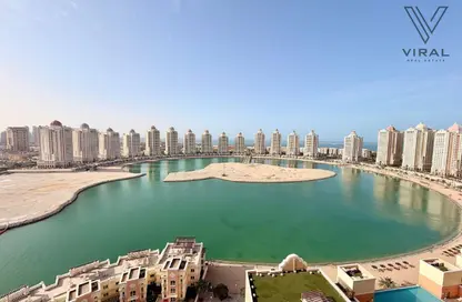 شقة - 2 غرف نوم - 3 حمامات للايجار في فيفا غرب - فيفا بحرية - جزيرة اللؤلؤة - الدوحة