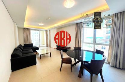 Apartment - 2 Bedrooms - 3 Bathrooms for rent in Viva East - Viva Bahriyah - The Pearl Island - Doha