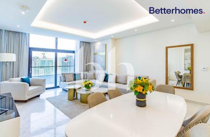 Apartment - 2 Bedrooms - 3 Bathrooms for rent in Lusail Residence - Marina District - Lusail