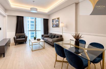 Apartment - 1 Bedroom - 2 Bathrooms for rent in Bin Al Sheikh Towers - Al Mirqab Al Jadeed - Doha
