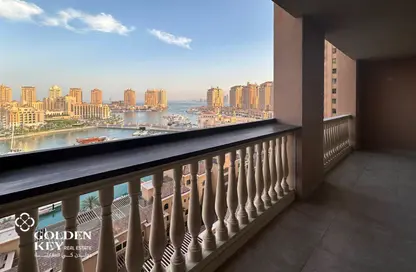 Apartment - 2 Bedrooms - 3 Bathrooms for sale in West Porto Drive - Porto Arabia - The Pearl Island - Doha