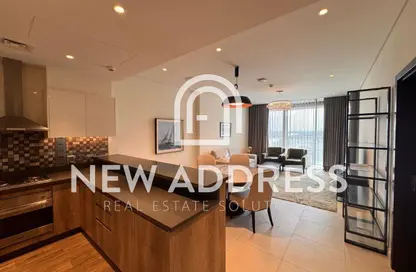 شقة - غرفة نوم - 2 حمامات للايجار في مرتفعات مارينا لوسيل - منطقة المارينا - الوسيل