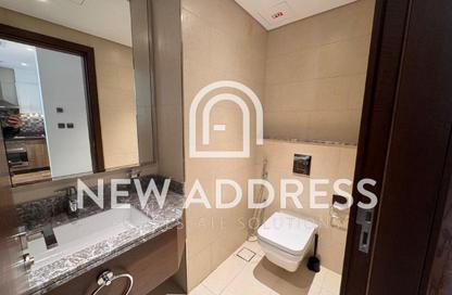 Apartment - 1 Bedroom - 2 Bathrooms for rent in Lusail Marina Heights - Marina District - Lusail